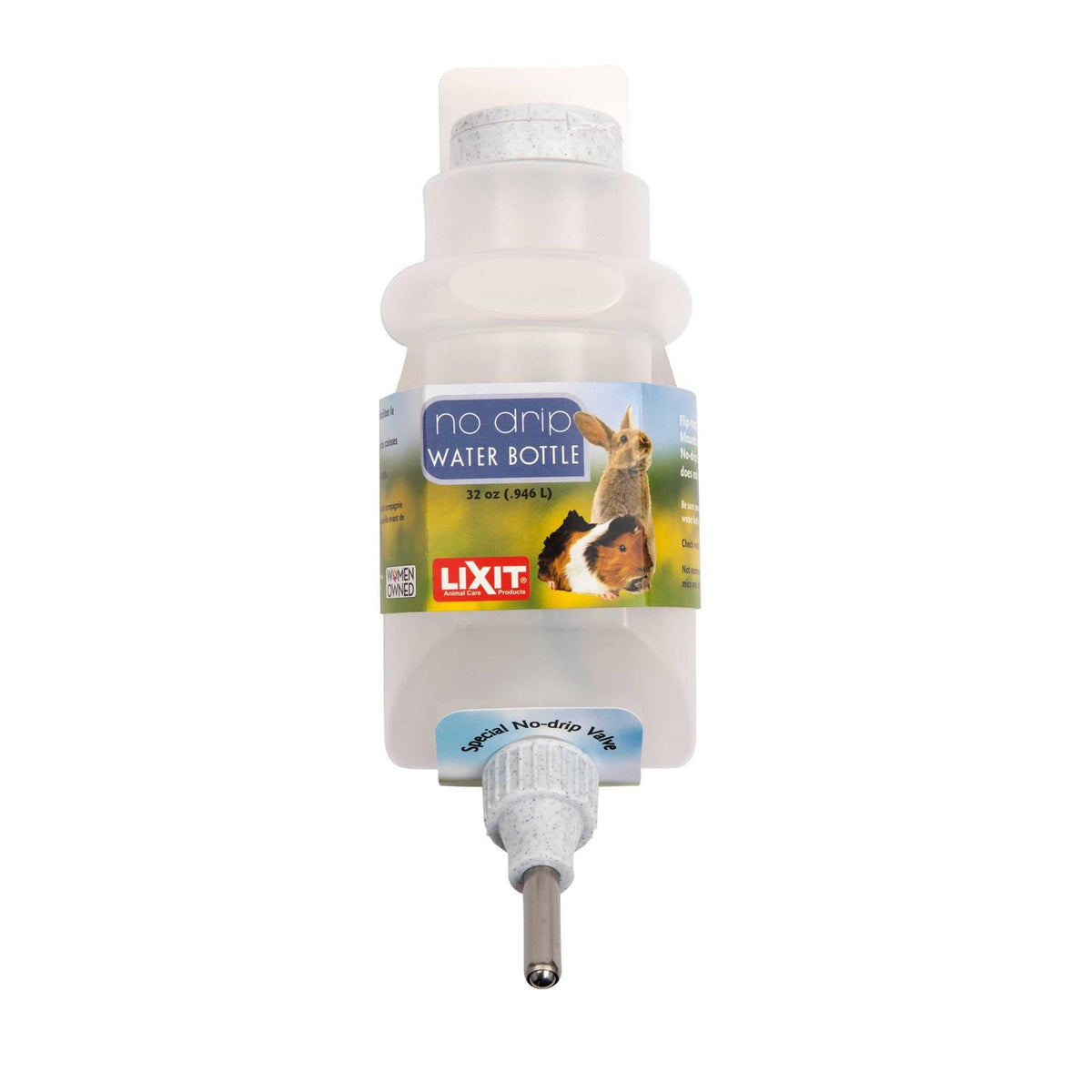 No-Drip Top-Fill Rabbit Water Bottle H2109