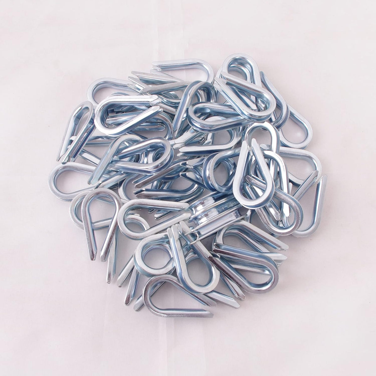 Wire Rope Thimble 3/8 in Carbon Steel 25PCS P9773