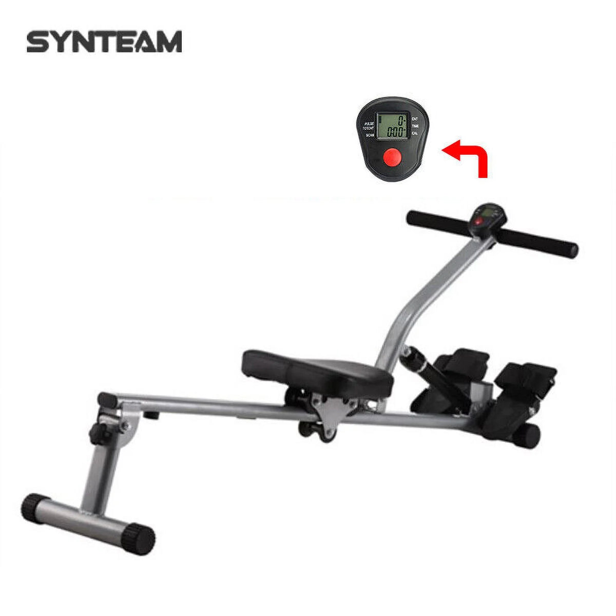 Hydraulic Rower Rowing Machine with Adjustable Incline S3914