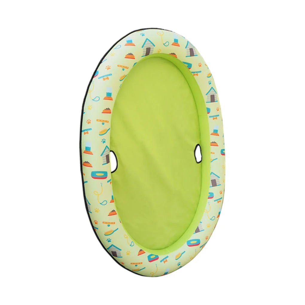 Inflatable PVC Pet Swimming Pool Raft with Printing Pattern C973774
