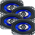 4x6 in 3-Way Coaxial Car Speakers 4 Ohm Q419211