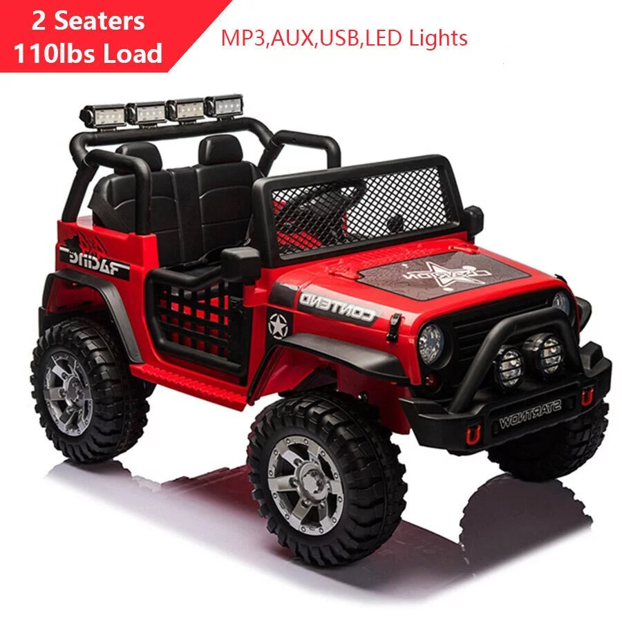 12 Volt Kids Electric Car with Remote Control 2 Seats A574