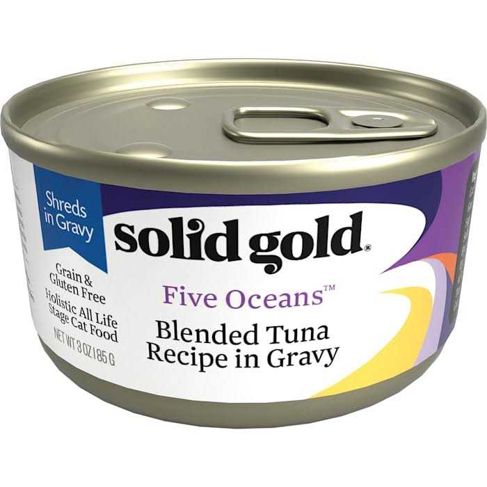 Solid Gold Canned Cat Food Tuna Recipe in Gravy N8758