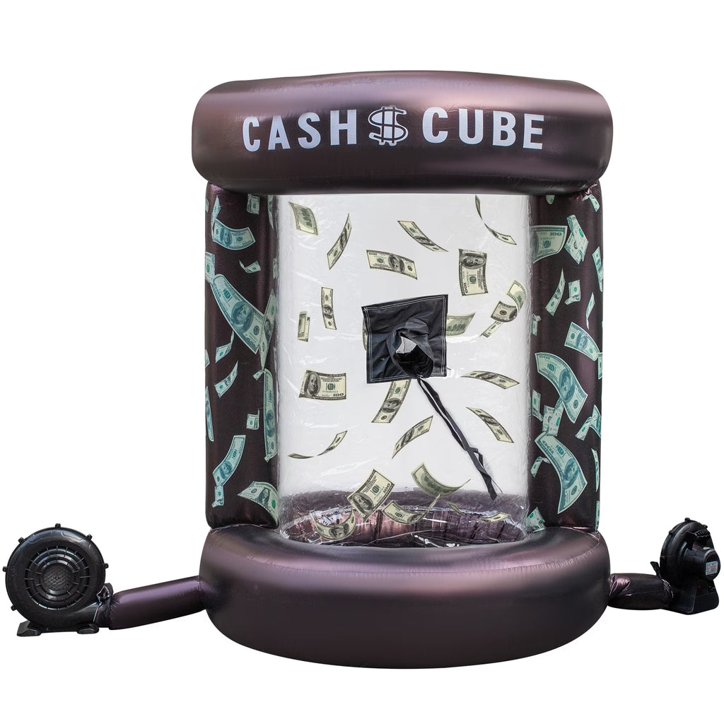 Inflatable Cash Cube Booth with Two Blowers I143