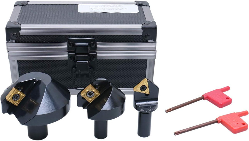 1/4'', 1/2'' and 1-1/4'' 60 Degree Indexable Carbide Countersinks S8651
