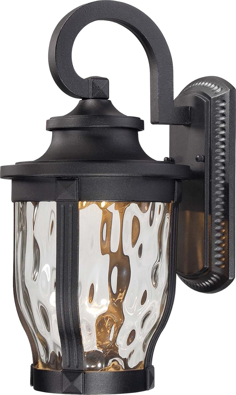 Black Cast Aluminum Outdoor Wall Light F736