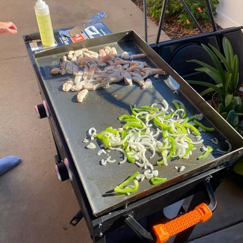 28 Inch Heavy-duty Carbon Steel Flat Top Grill Griddle V7995