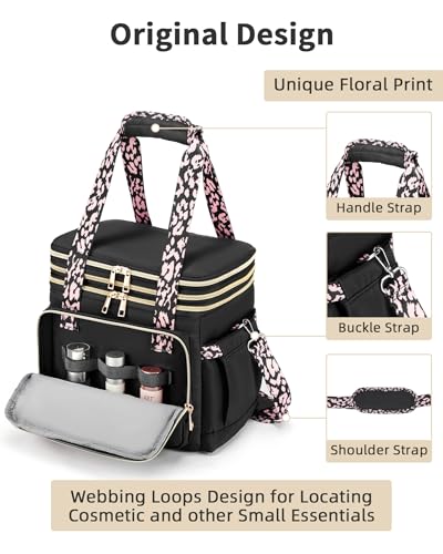 Black Expandable Insulated Lunch Bag E450437