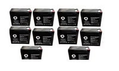 12V 10Ah Replacement Battery (10 Pack) E643412