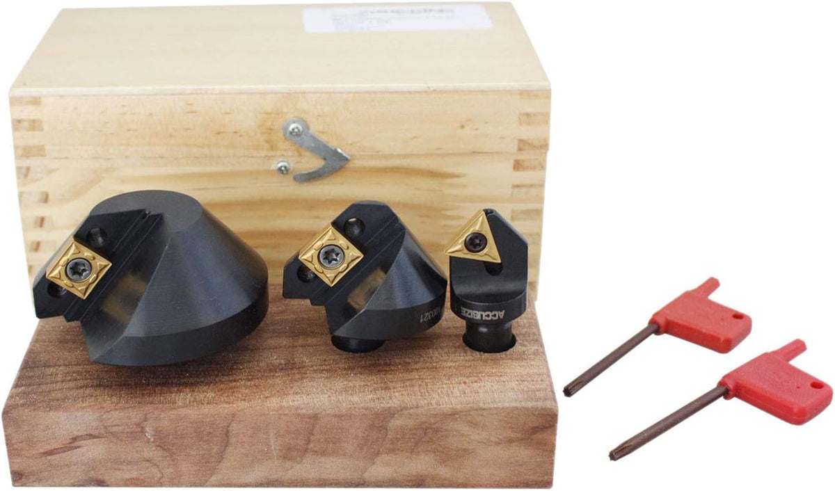 1/4'', 1/2'' and 1-1/4'' 60 Degree Indexable Carbide Countersinks S8651