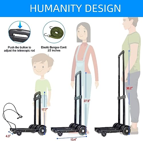 Black Folding Hand Truck U248