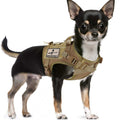 Adjustable MOLLE Dog Training Harness with Rubber Handle L864