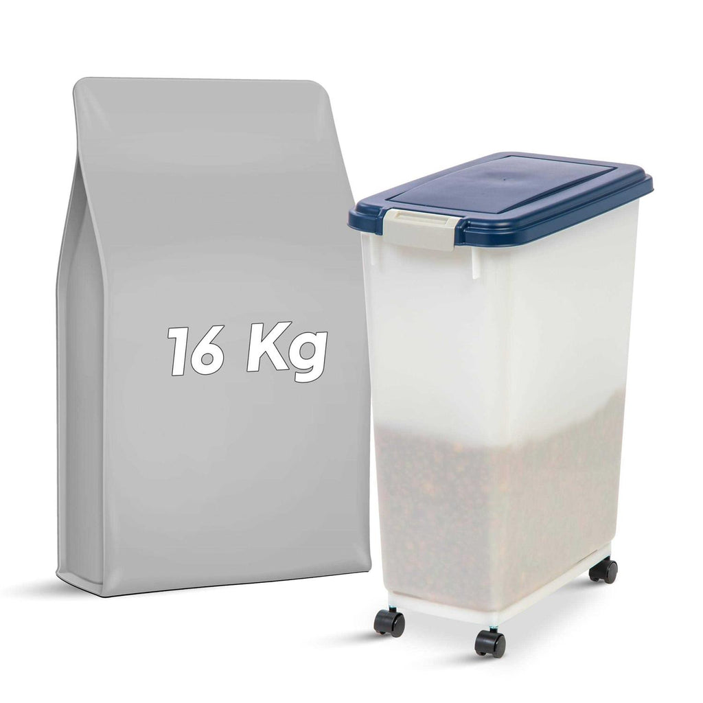 Airtight Pet Food Storage Container with Casters Z43805