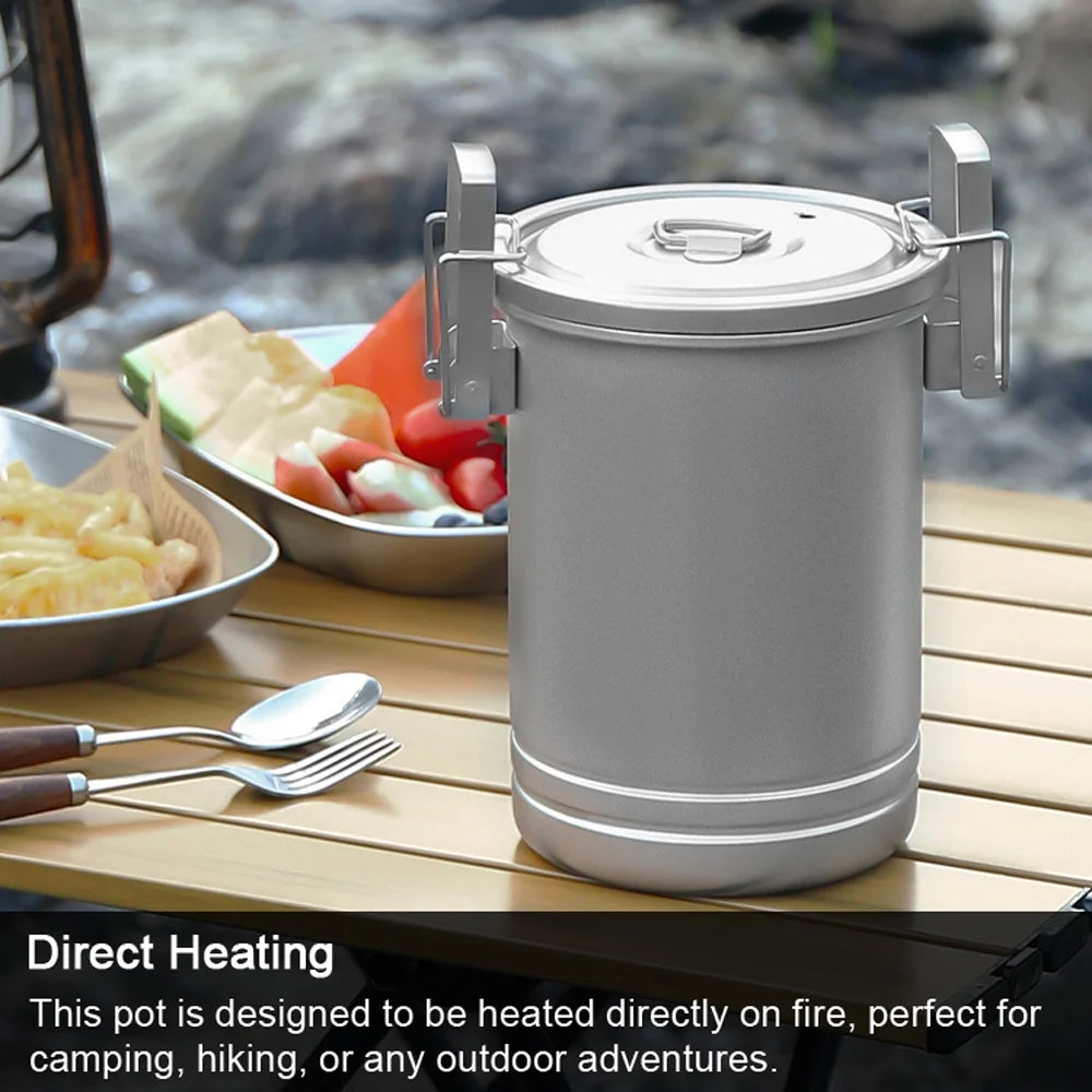 Stainless Steel Pot for Camping Cookware K26489