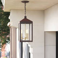Bronze 3-Bulb Outdoor Hanging Lantern U1590