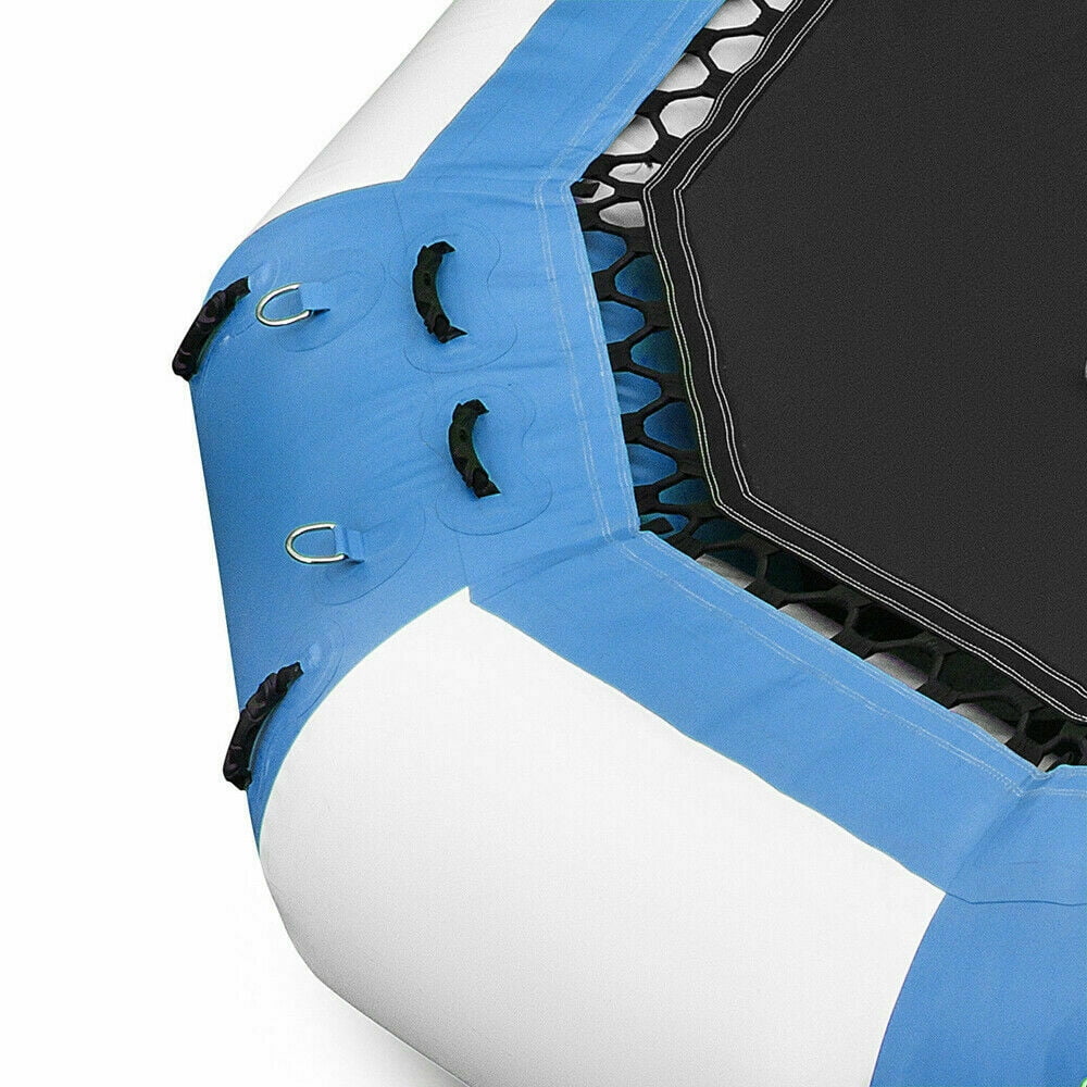 17Ft Inflatable Water Trampoline Floating Bouncing Water Bouncer Y5816