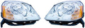 Pair Head Lights for Ford Five Hundred P9118