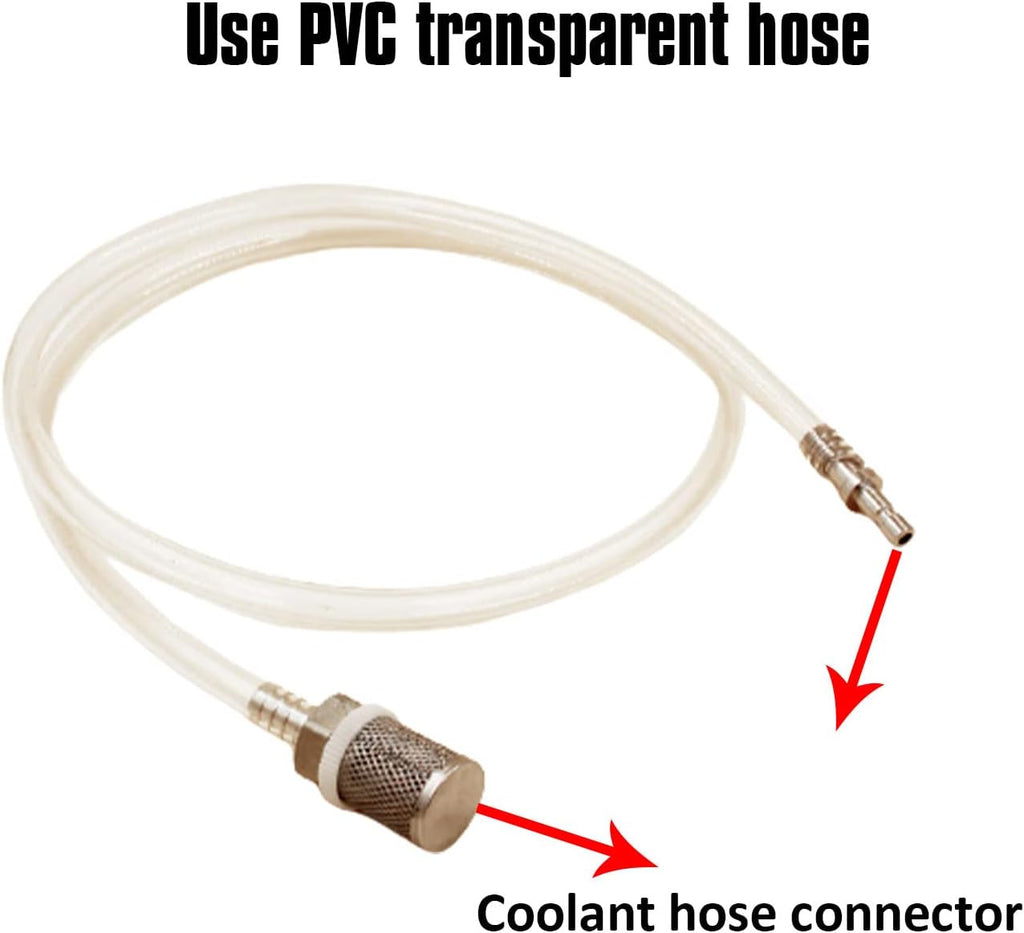 Coolant Vacuum Refill Kit with 8PCS Rubber Adapters Sleeves X423