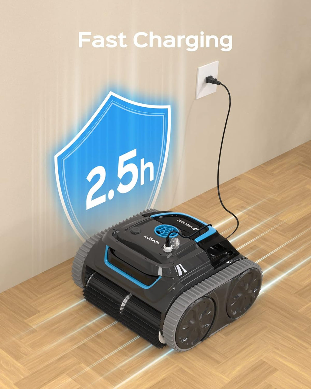 Cordless Robotic Pool Cleaner with Smart Mapping O154003