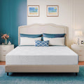 Blue 8 inch Cooling Gel Memory Foam Mattress U714