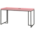 Contemporary Wood Big Desk with USB Plug E41055