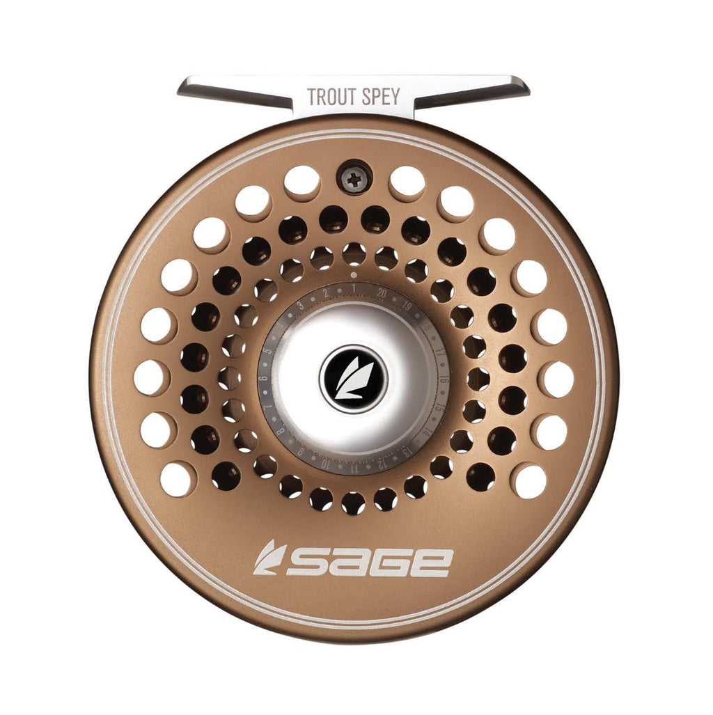 Sage Trout Spey Fly Reel - 3/4/5 - Stealth/Silver Z287954