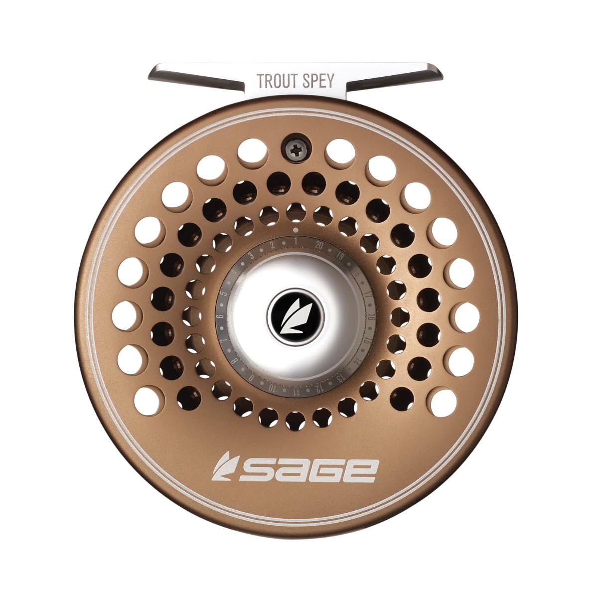Sage Trout Spey Fly Reel - 3/4/5 - Stealth/Silver Z287954