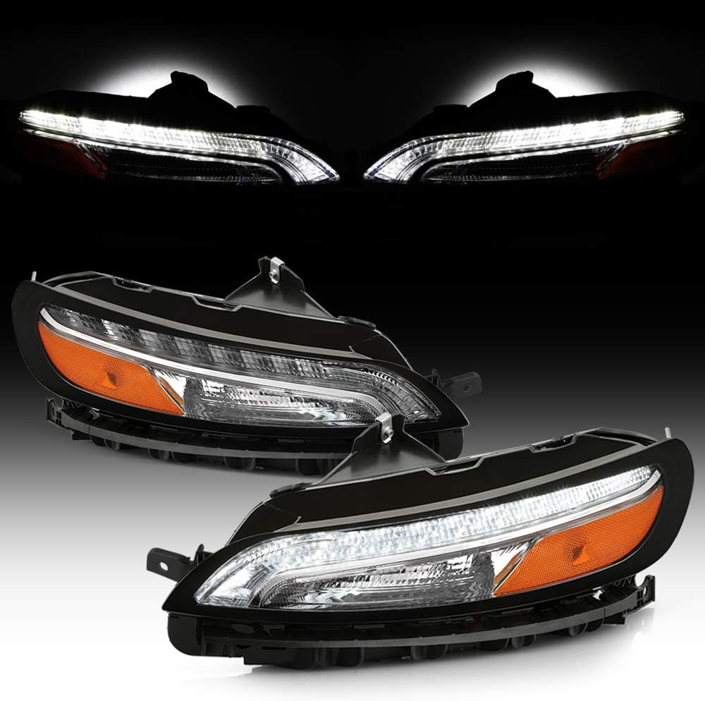 Left Right LED DRL Signal Lamps Assembly Set R28533