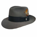 Caribou Fur Felt Fedora Hat V4794