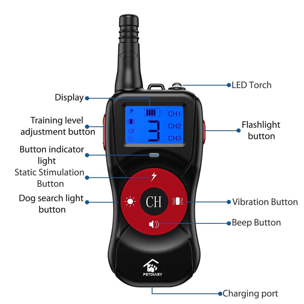 Remote Training Shock Dog Collar M336183