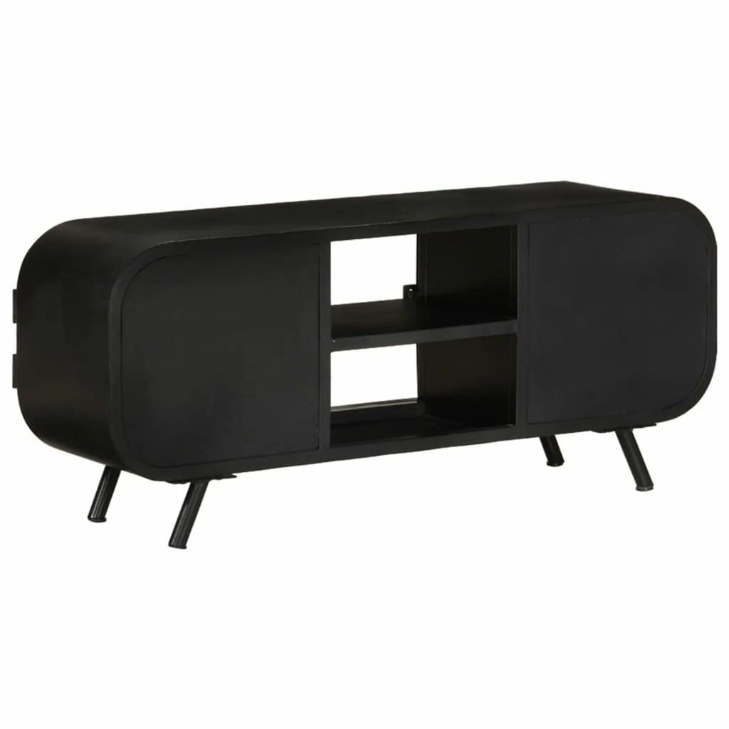 Reclaimed Wood TV Stand with 2 Doors and 2 Shelves Z66941