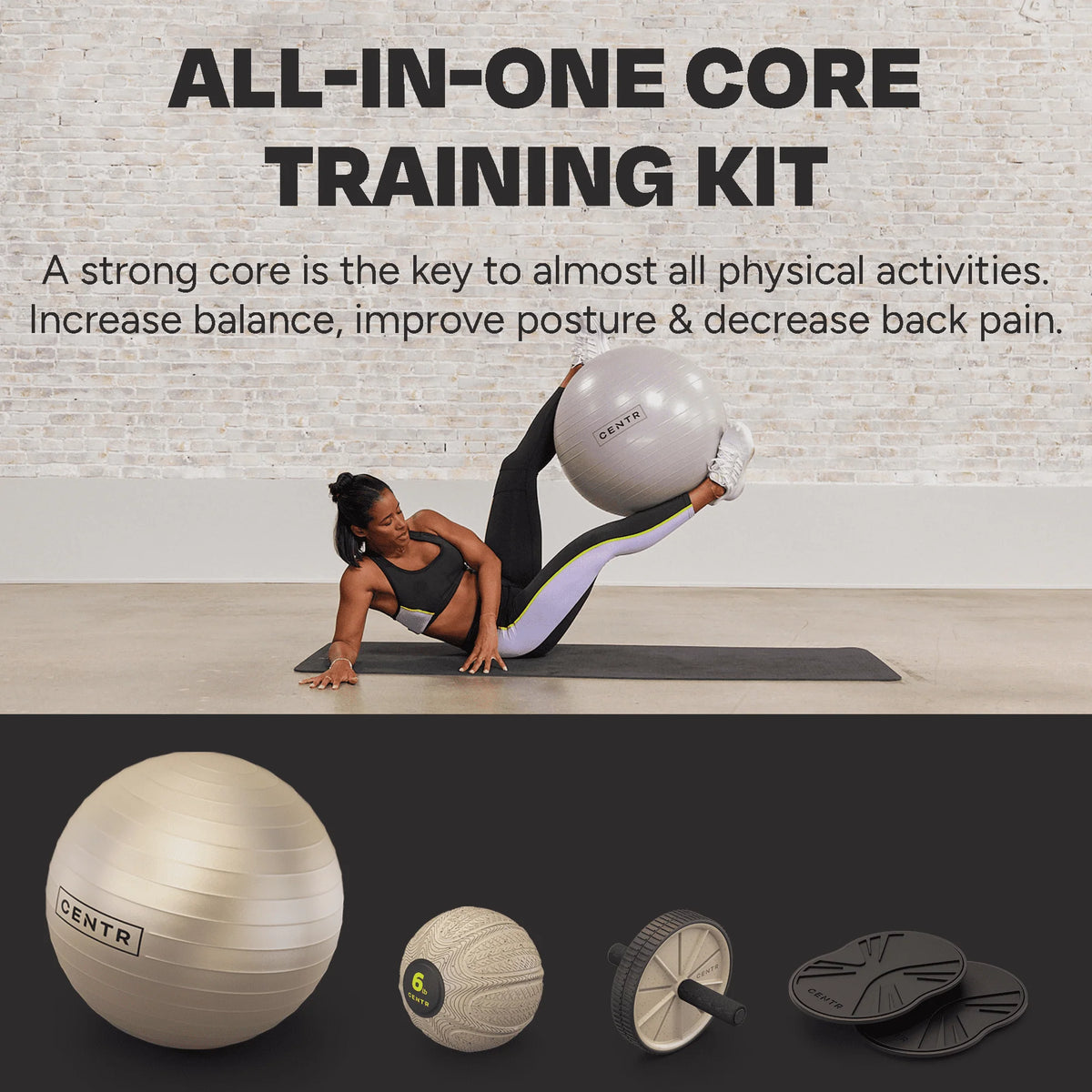 4 Piece Set Home Workout R101086