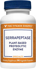 Serrapeptase 344MG Plant-Based Proteolytic Enzyme 90 Veggie Capsules R37431