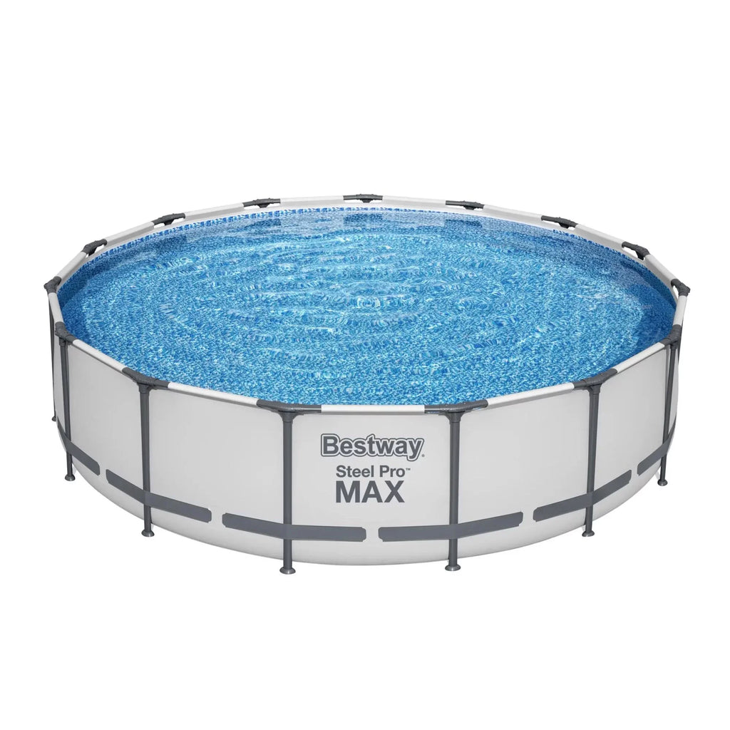 15'x42 Round Frame Above Ground Pool with Filter Pump D1642