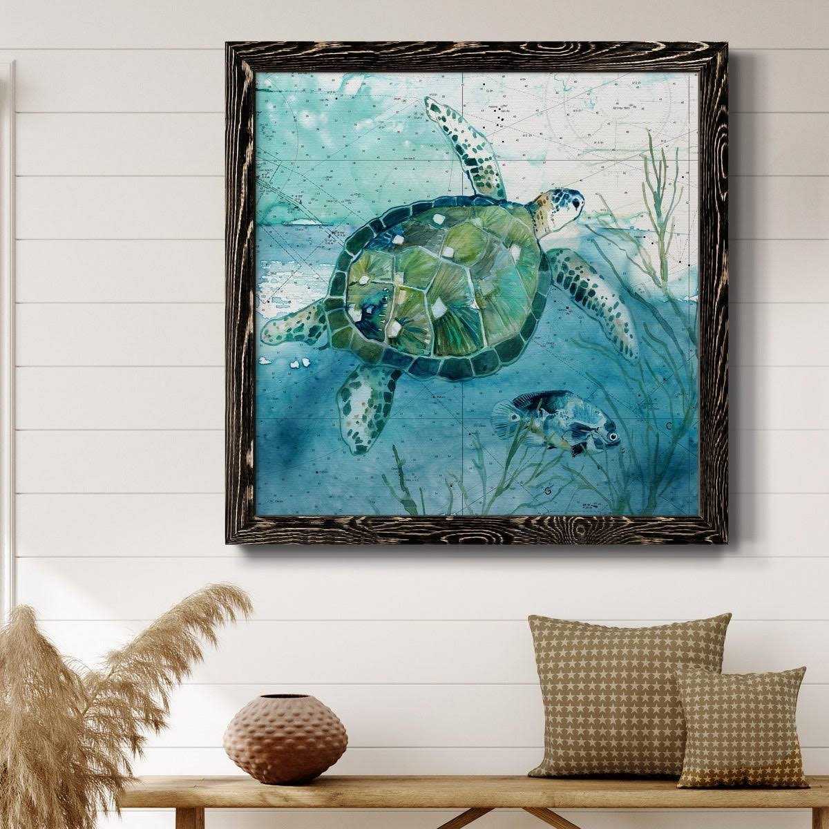 Framed Canvas S374