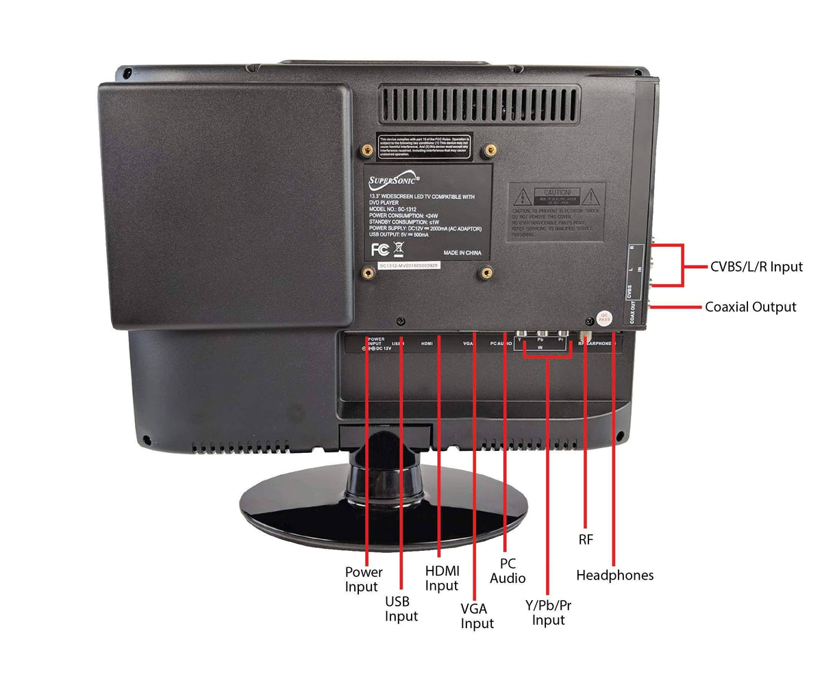 1080p LED Widescreen HDTV with HDMI Input E631460
