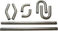2.25" Stainless Steel T-304 Mandrel Flex Pipe Kit G54504