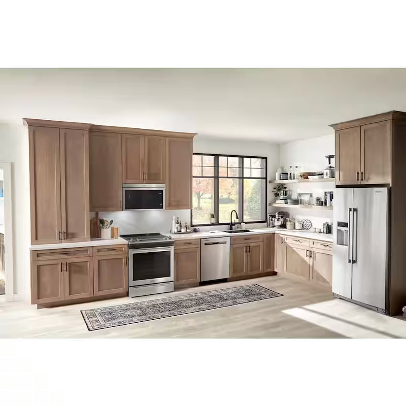 1000-Watt Stainless Steel Over the Range Microwave D372