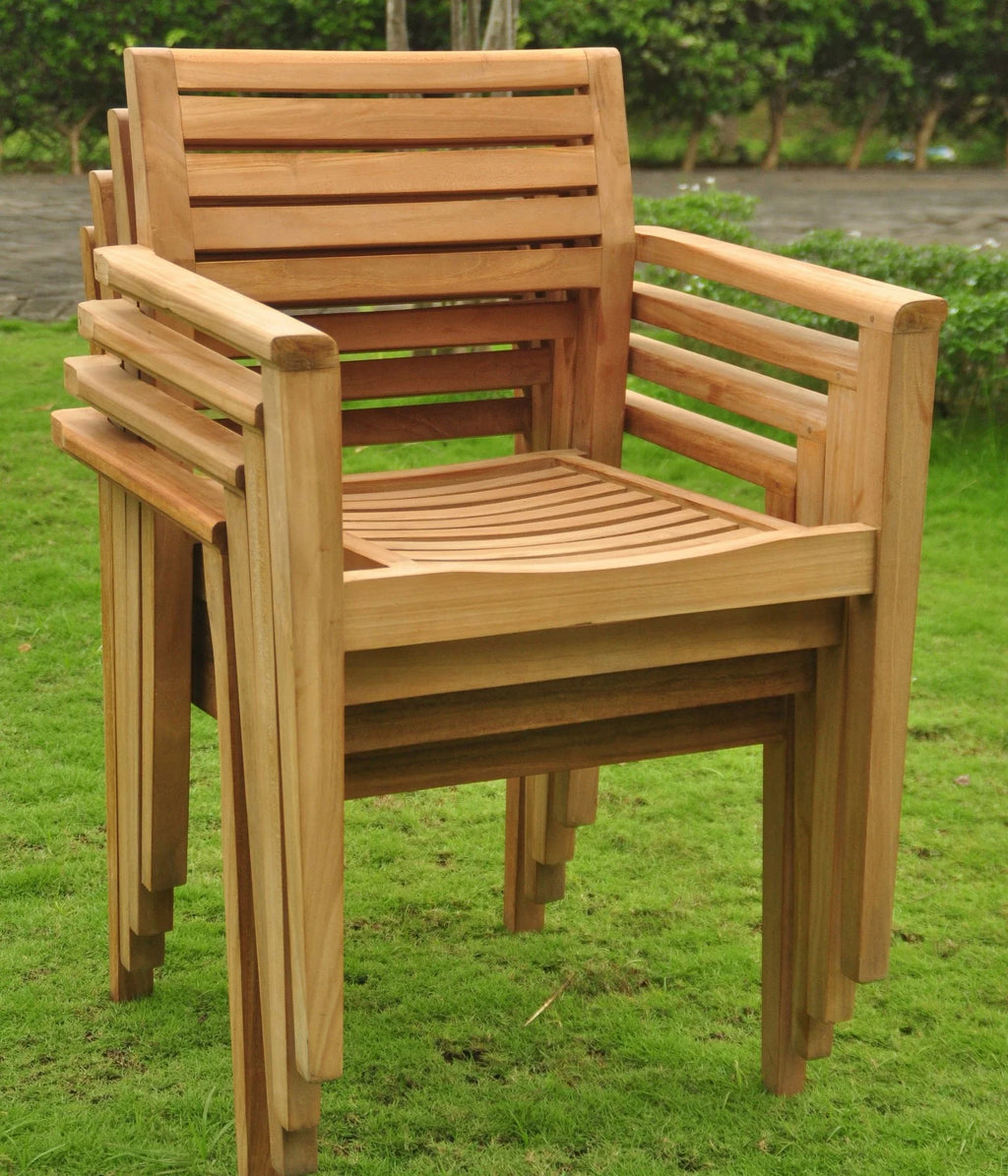 7 Pc Teak Dining Set E4716