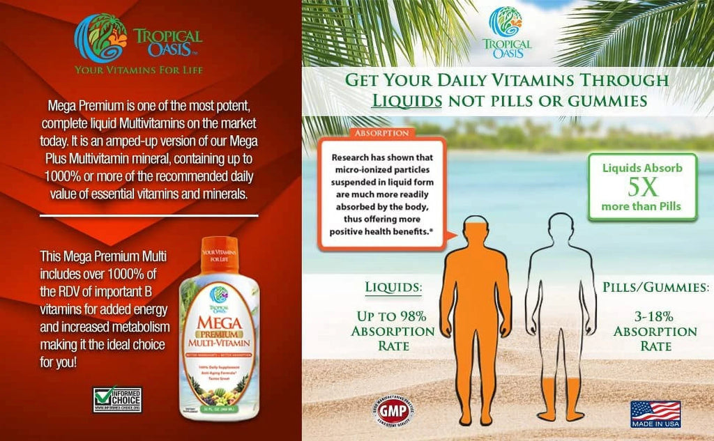Mega Multi-Vitamin 32 fl oz Liq V61690