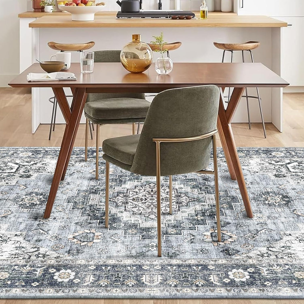 Machine Washable 5x7 Area Rug T708056