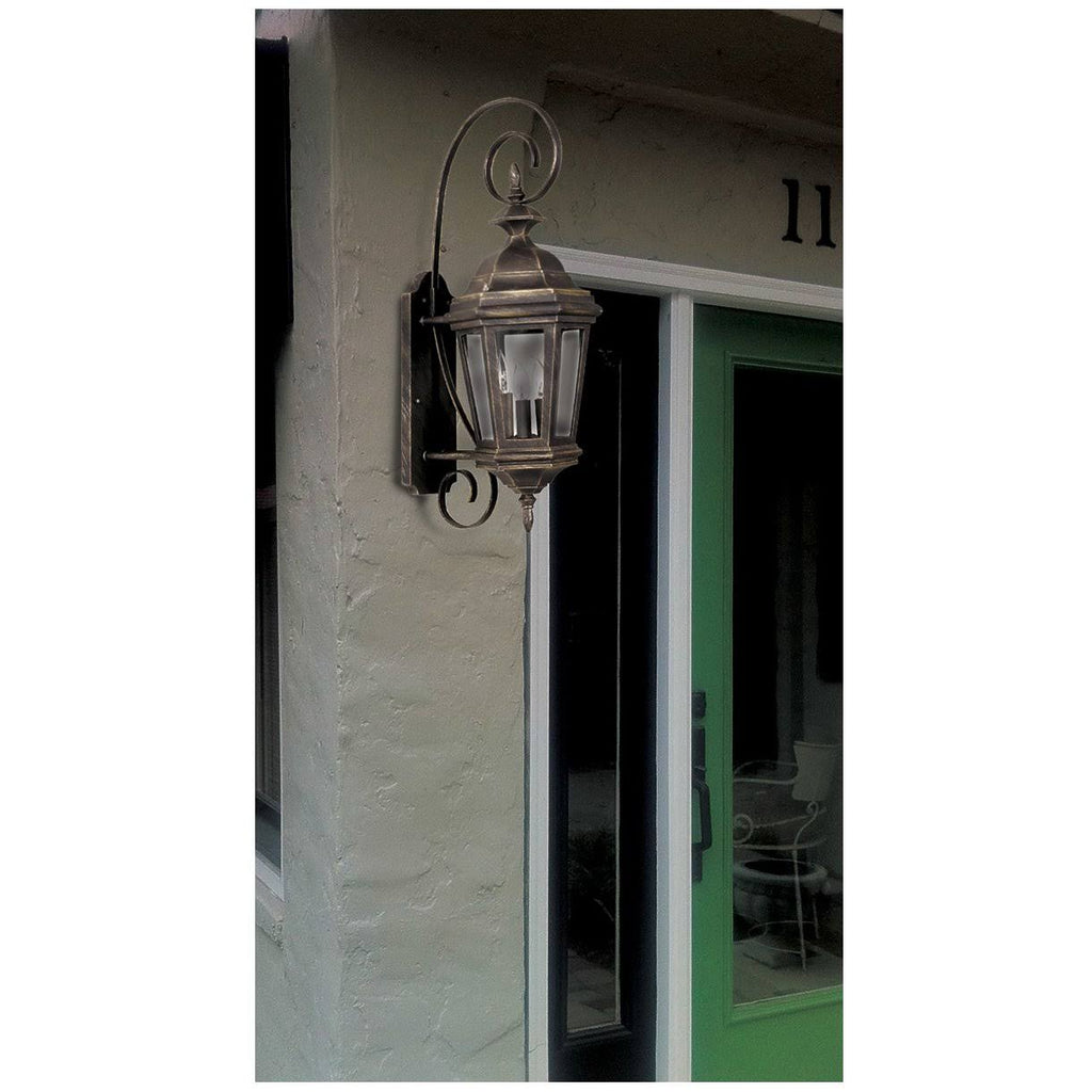 Antique Patina Wall Lantern D2545
