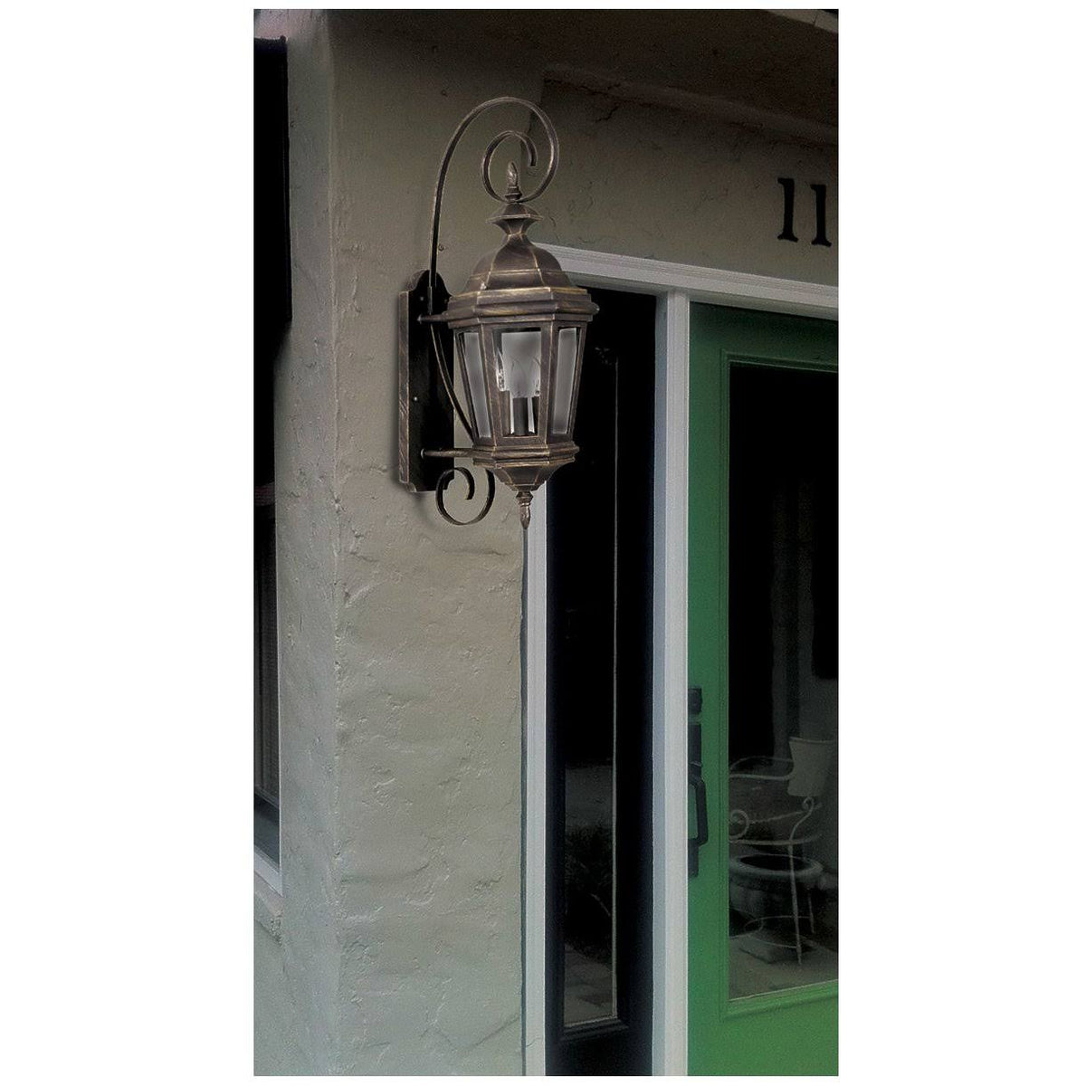 Antique Patina Wall Lantern D2545