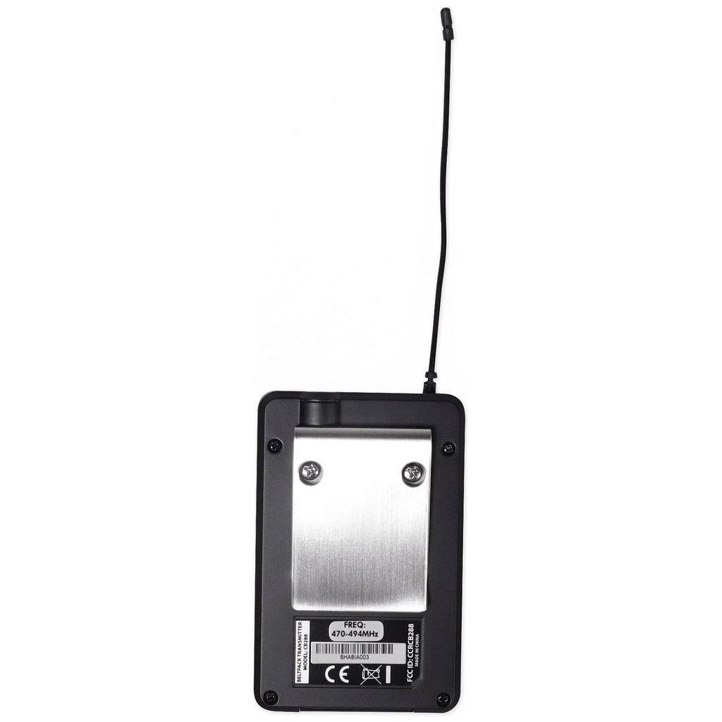 Dual Beltpack UHF Wireless Headset Mics A811179