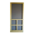 Wood Frame Hinged Screen Door C56645