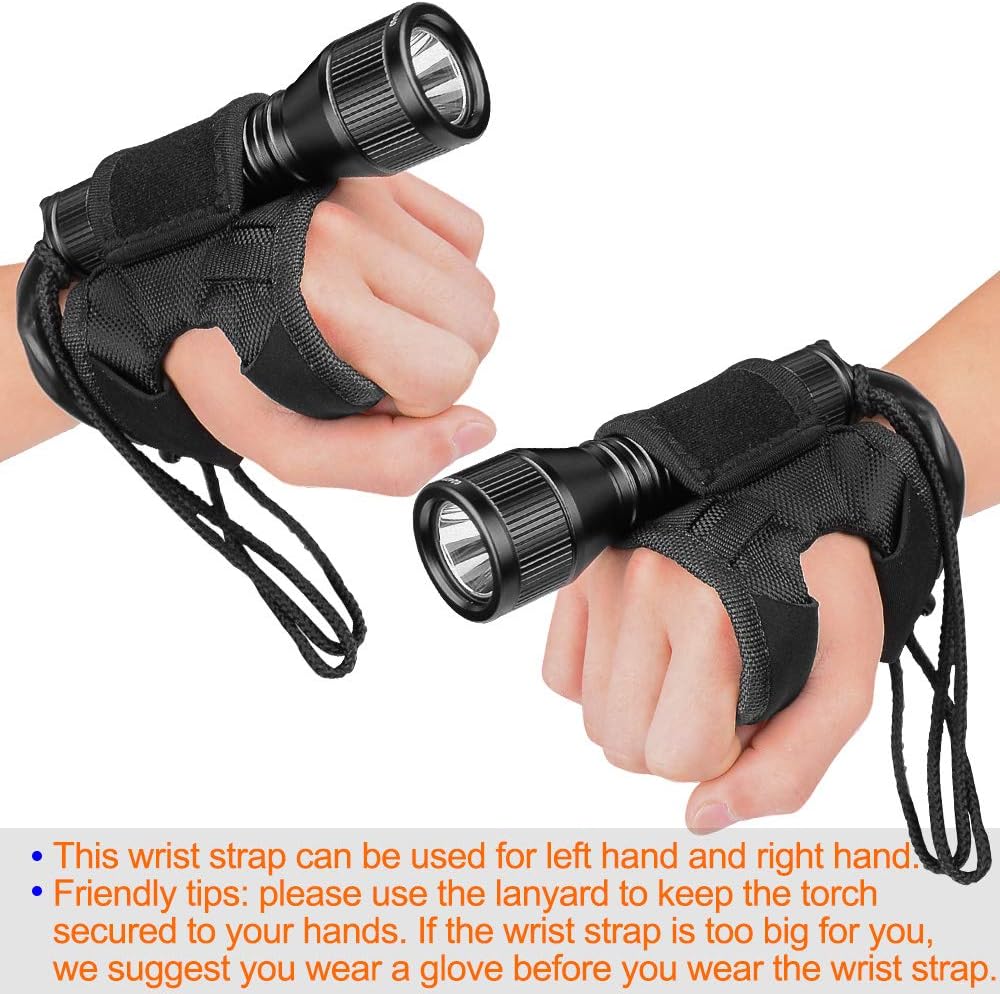 D550 Dive Light 1000 Lumens Scuba Diving Flashlight 3 Modes IP68 Waterproof Underwater Torch I6736
