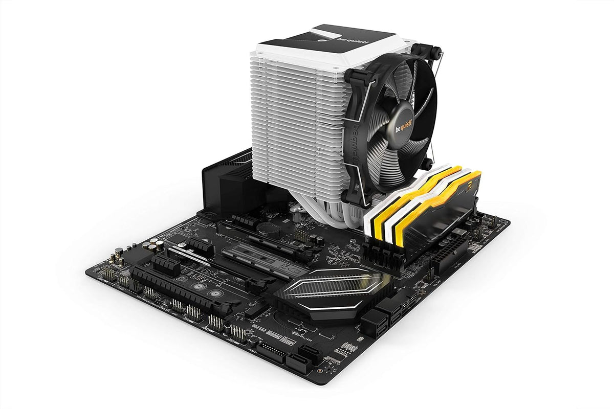 White CPU Cooler with 120mm PWM Fan V295