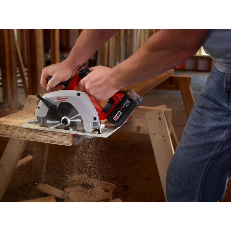 18V Cordless Drill Driver Impact Driver Combo Kit with Circular Saw F66260
