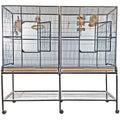 Double Flight Cage with Divider Q31632