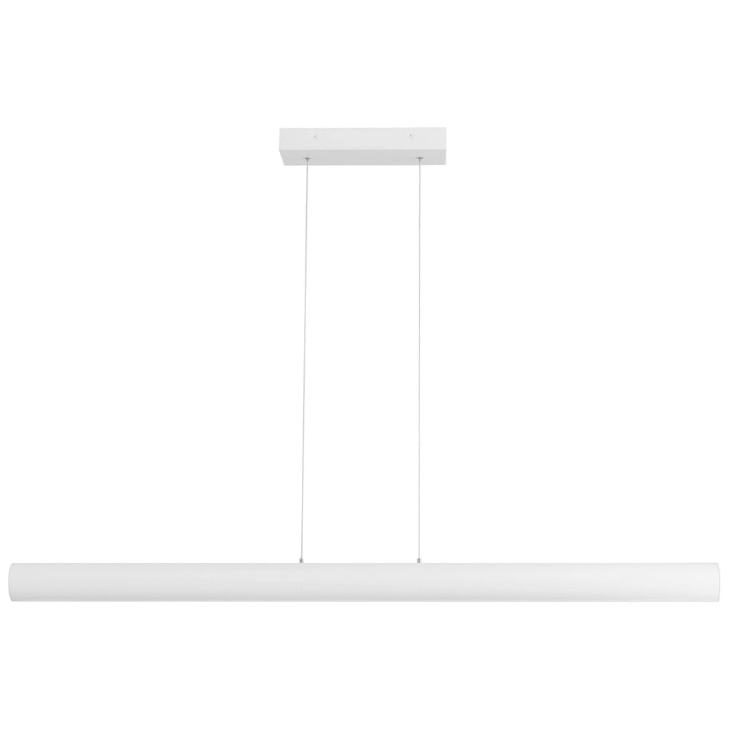Matte White LED Island Light O38801